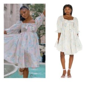 Selkie sweetcorn shabby chic dress